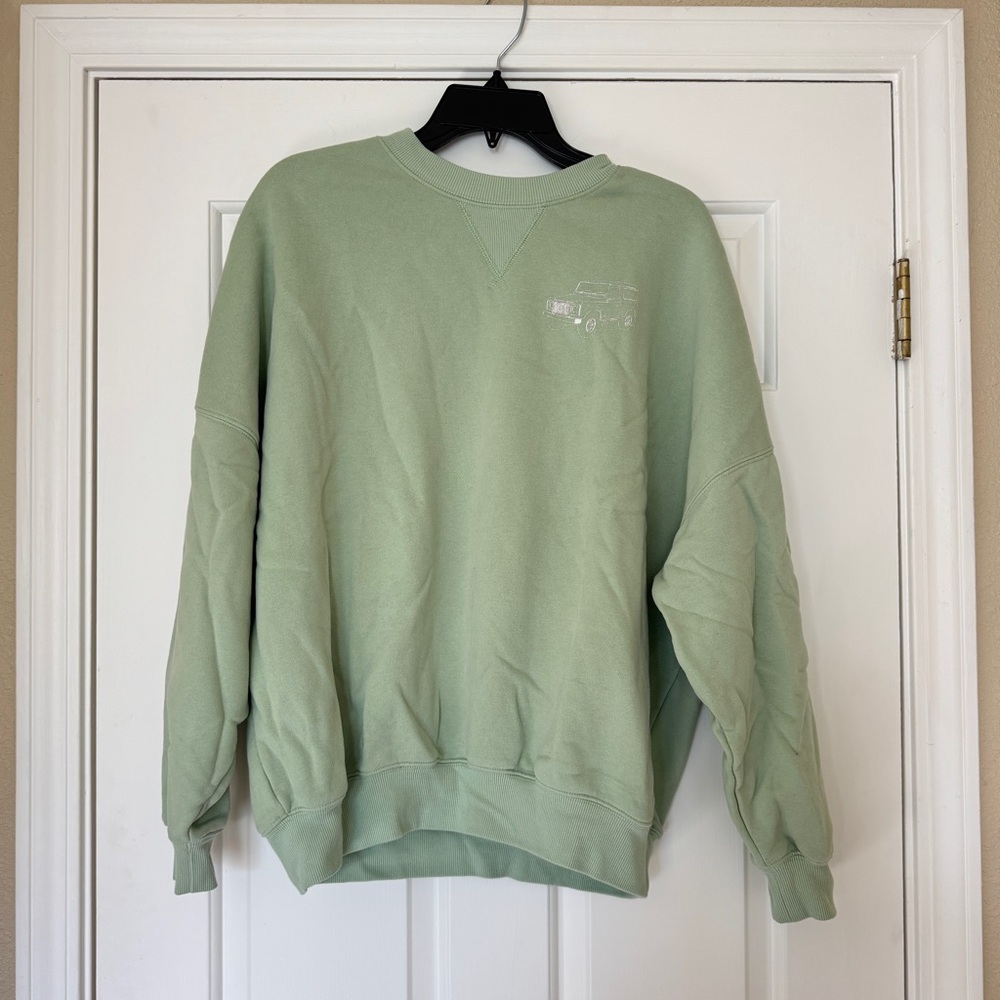 Seafoam Green Land Rover Crewneck Sweatshirt